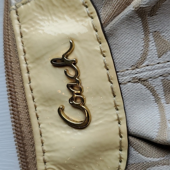 Coach Vintage Y2K Tan Bronze Yellow Classic C Monogram Crossbody Purse - Picture 4 of 12